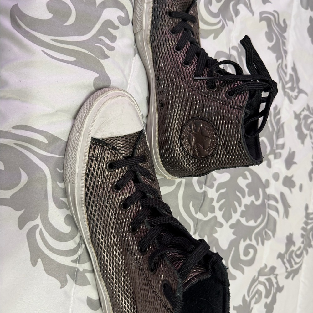 Womens Converse Chuck Taylor All Star II Hi Perf Leather 555797C 007 Size 8